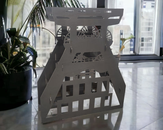 Förderturm Zeche Ruhrpott Glück Auf !